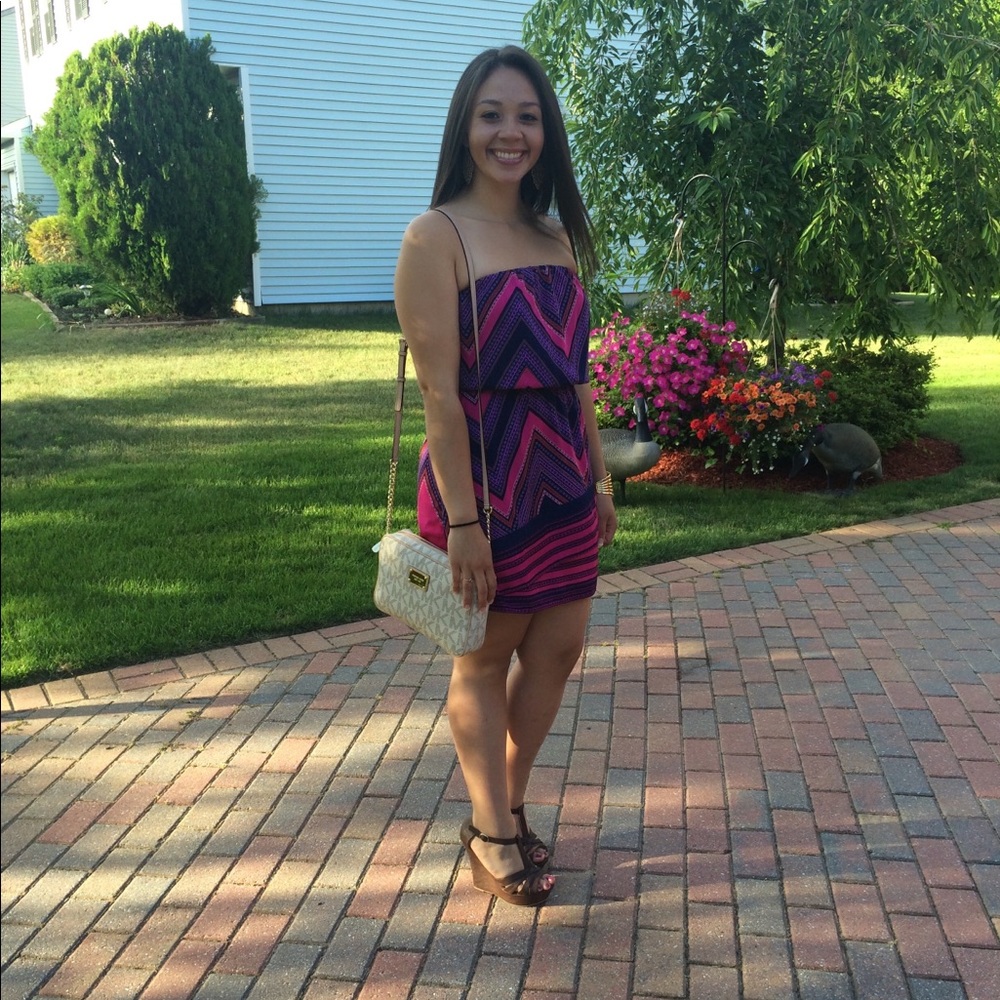 Strapless dress